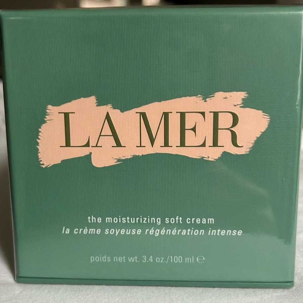 La Mer the moisturizing soft cream- la crème soyeuse régénération intense